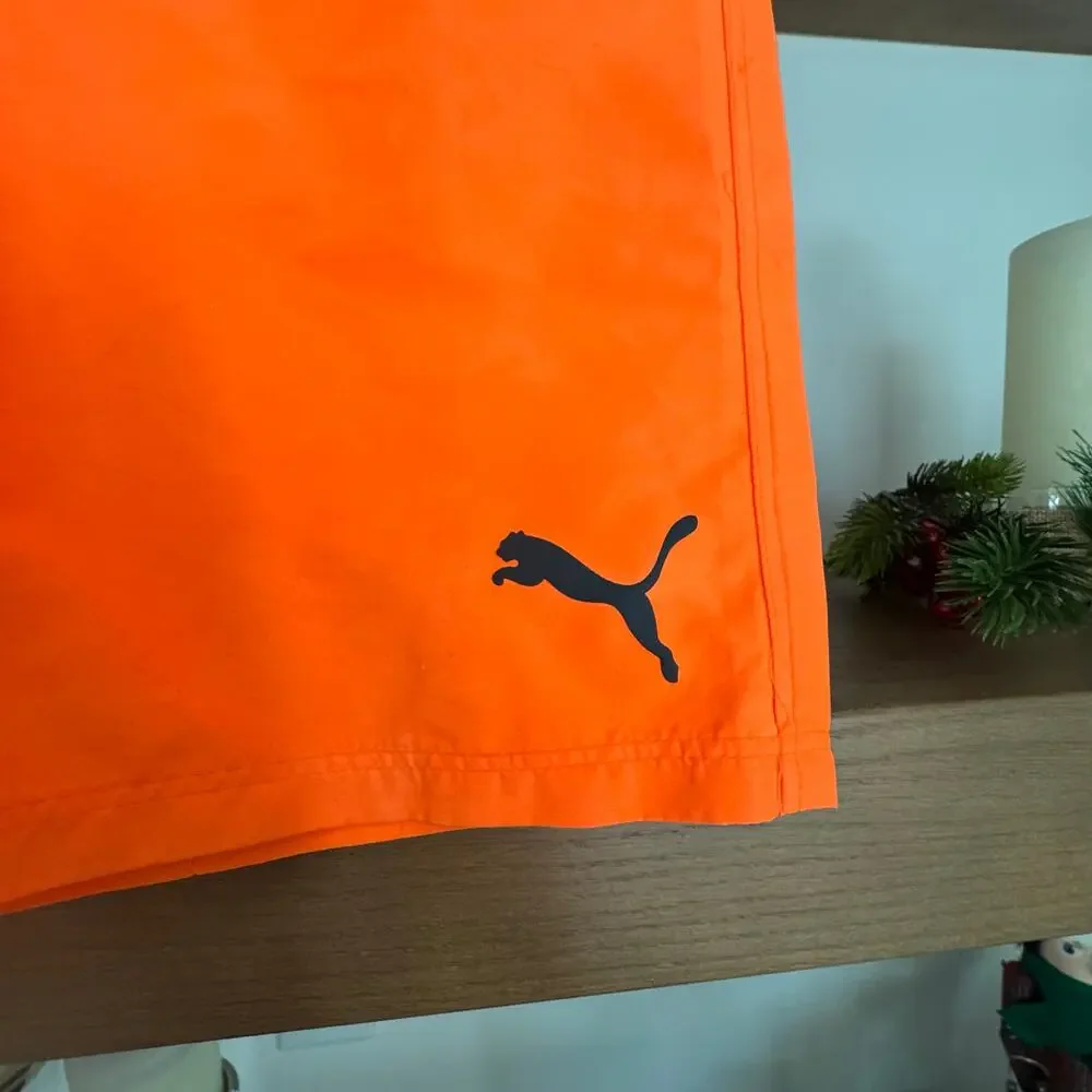 Puma Swim Trunks in Bright Orange